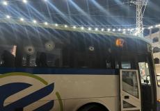 عملية إطلاق نار تجاه حافلة إسرائيلية في نابلس