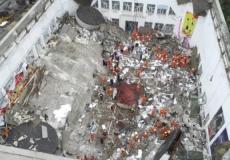 مصرع 11 شخص في انهيار سقف صالة رياضية في الصين