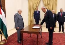 المستشار غسان فرمند يؤدي اليمين بحضور عدد من الشخصيات الفلسطينية