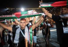 هنية: رفع العلم وسماع النشيد الوطني تغمرنا بالفرح أثناء تتويج أبطالنا في الدورة العربية بالجزائر
