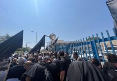 الداخل المحتل: مظاهرة غاضبة ضد الشرطة عقب تشييع مدير عام بلدية الطيرة
