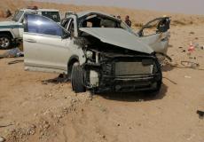 وفاة عائلة بحادث سير في السعودية