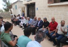 الجبهة الشعبية في زيارة لعوائل شهدائها خلال معركتي "ثأر الأحرار " و"سيف القدس"