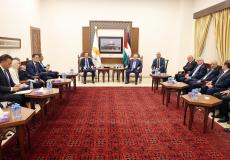 تفاصيل لقاء الرئيس عباس بنظيره القبرصي