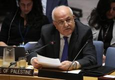 رياض منصور مندوب فلسطين الدائم في الأمم المتحدة