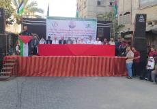 غزة: إتمام مراسم الصلح بين عائلة قوطة وبلدية خان يونس