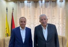 ء العالول مع السفير المصري لدى فلسطين