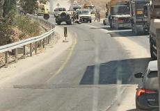 مكان عملية إطلاق النار في الخليل