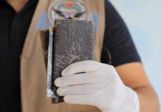 غزة: مكافحة المخدرات تضبط كمية من الحشيش والحبوب المخدرة بالوسطى