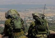 إصابة جندي إسرائيلي في انفجار لغم جنوب الجولان