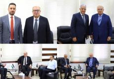 أبو مويس يبحث مع سفيري فلسطين في المغرب وهنغاريا تعزيز التعاون المشترك.jpg