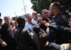 مواجهات بين أعضاء كنيست عرب والشرطة الإسرائيلية