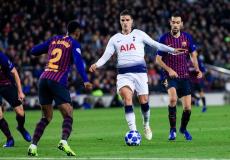 مباراة برشلونة وتوتنهام