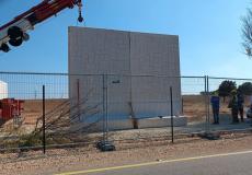 جدار إسرائيلي جديد على حدود غزة