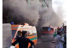 حريق حافلة ركاب في باكستان