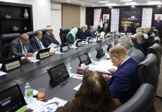 مجلس الوزراء الفلسطيني يتخذ قرارًا جديدًا يتعلق بشبكة كهرباء غزة / صورة من جلسة الحكومة