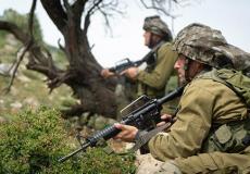 جندي إسرائيلي في الغابة
