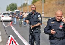 من مكان عملية الدهس غرب رام الله