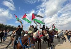 فصائل المقاومة تنظم مهرجانا على أرض "ملكة" شرق غزة