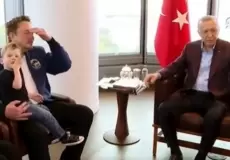 الرئيس التركي رجب طيب أردوغان ومالك منصة إكس إيلون ماسك