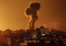 قصف إسرائيلي على حدود غزة