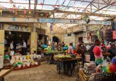 افتتاح سوق شعبي في سلفيت