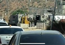 إغلاق حاجز بيت فوريك بنابلس