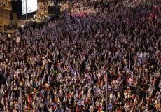 تظاهرات إسرائيلية مساء اليوم قبل سفر نتنياهو الى نيويورك