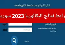 رابط نتائج البكالوريا 2023 سوريا – الاعتراضات في سوريا
