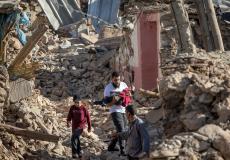 آثار زلزال المغرب - تصوير الفرنسية