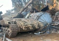 سرقة دبابة من قاعدة تدريب للجيش الإسرائيلي