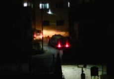نابلس : قوات الاحتلال تعتقل 3 فلسطينيين بعد محاصرة منزلهم في رفيديا