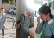 عشرات الطالبات الفلسطينيات يُصبنَا بالاختناق والسبب