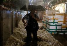 أمطار غزيرة في هونغ كونغ