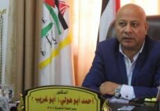 أحمد أبو هولي عضو اللجنة التنفيدية لمنظمة التحرير ورئيس شؤون اللاجئين
