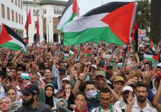 تظاهرات في المغرب نصرة لغزة