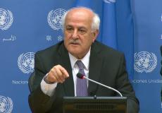 منصور - مجلس الأمن فشل في الحد من المعاناة الإنسانية بغزة
