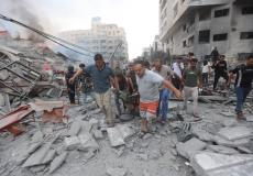 إصابات إثر القصف الإسرائيلي على غزة