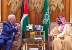 الرئيس عباس وولي العهد السعودي بن سلمان