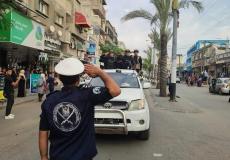 شرطة المرور بغزة - تعبيرية