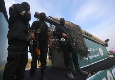 سرايا القدس تنظم مسيراً عسكرياً جنوب مدينة غزة