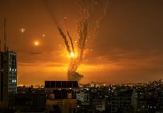 إطلاق الصواريخ من غزة صوب إسرائيل