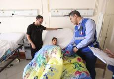 وصول 21 جريحا من غزة للعلاج في مصر