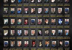 قائمة أسماء الشهداء الصحفيين خلال الحرب على غزة