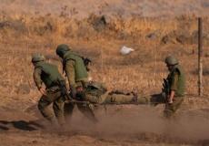 إصابة 16 ضابطا وجنديا في معارك غزة
