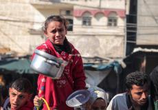 قائمة سعرات حرارية لسكان غزة بإدعاء منع مجاعة