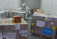 إدخال مطاعيم أطفال لقطاع غزة