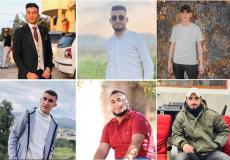 جنين - استشهاد 7 فلسطينيين في قصف إسرائيلي