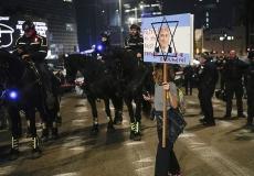 اعتقال 18 إسرائيليا في احتجاجات ضد حكومة نتنياهو