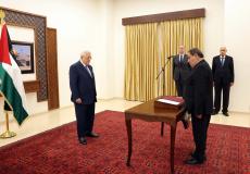 محافظ بيت لحم الجديد يؤدي اليمين الدستورية أمام الرئيس عباس